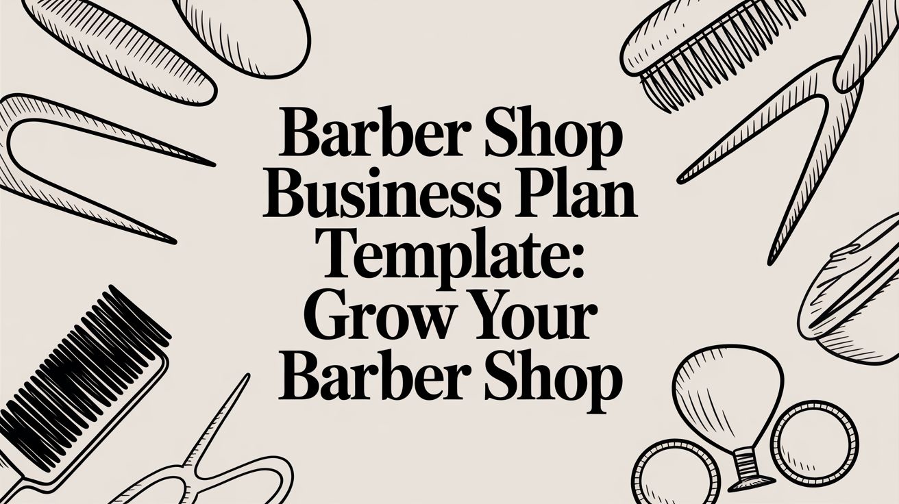 Barber Shop Business Plan Template: Your Blueprint for an Empire ...