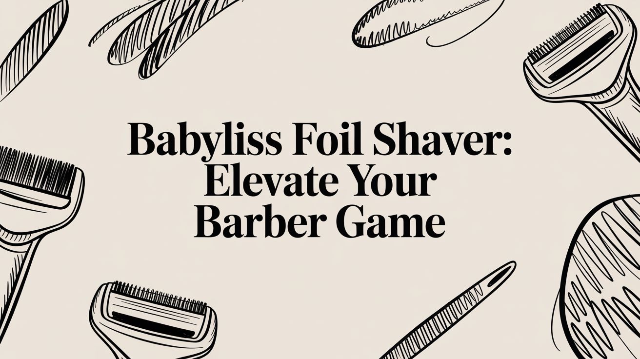 Babyliss Foil Shaver: Elevate Your Barber Game