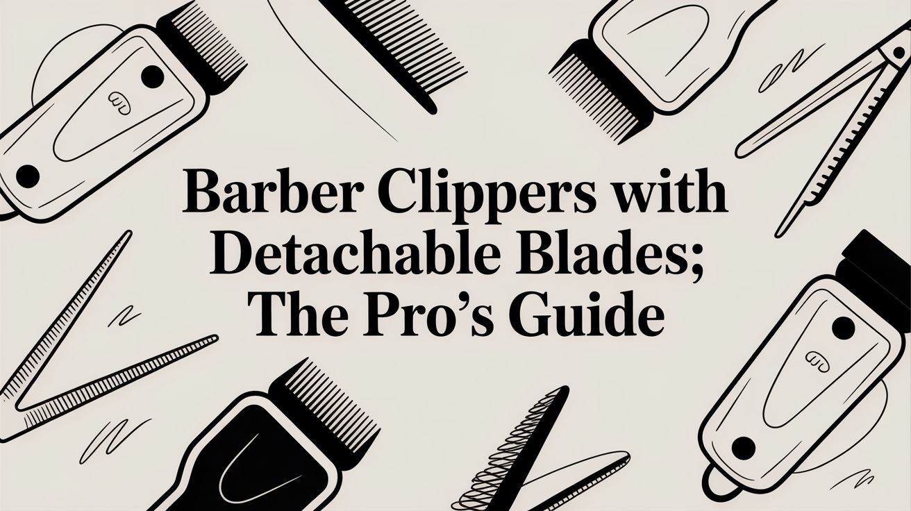 Barber Clippers with Detachable Blades: The Pro's Guide