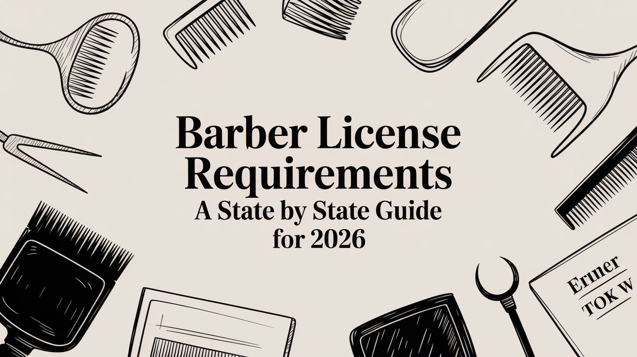 Barber License Requirements: The Blueprint to Your Six-Figure Career