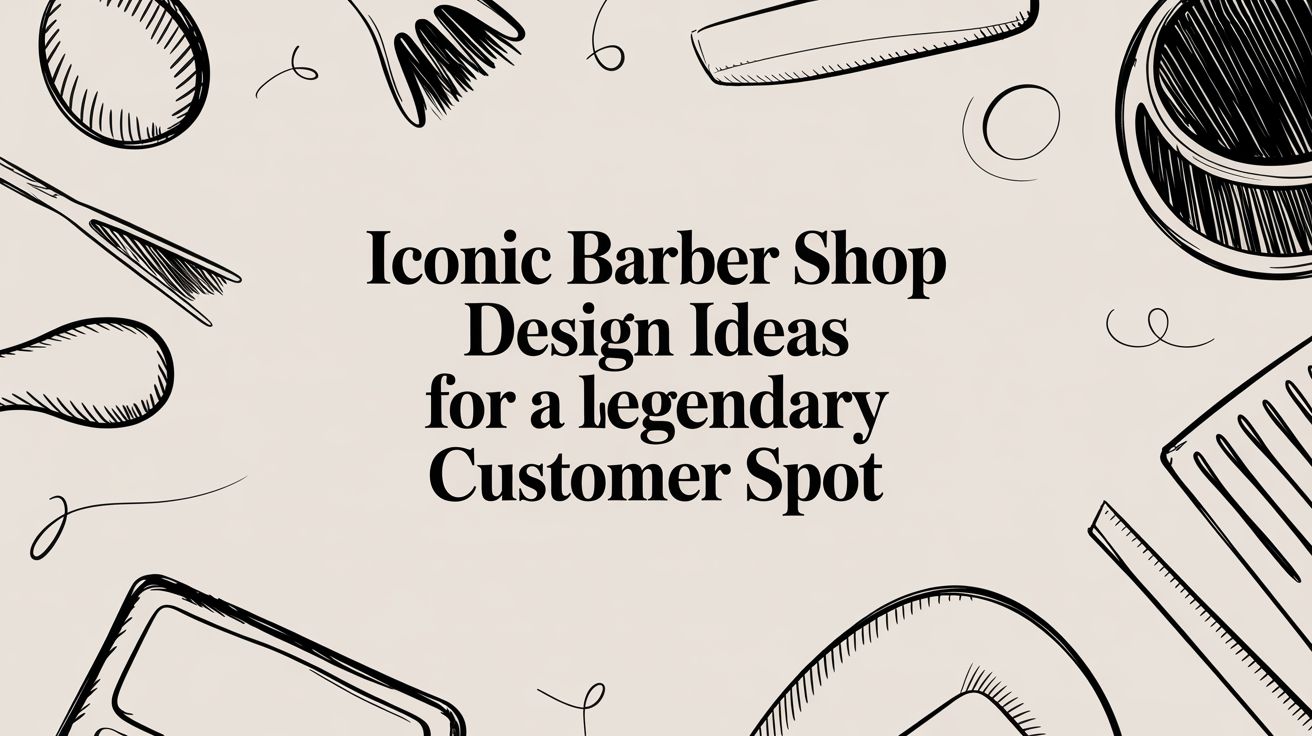 Iconic Barber Shop Design Ideas for a Legendary Customer Spot