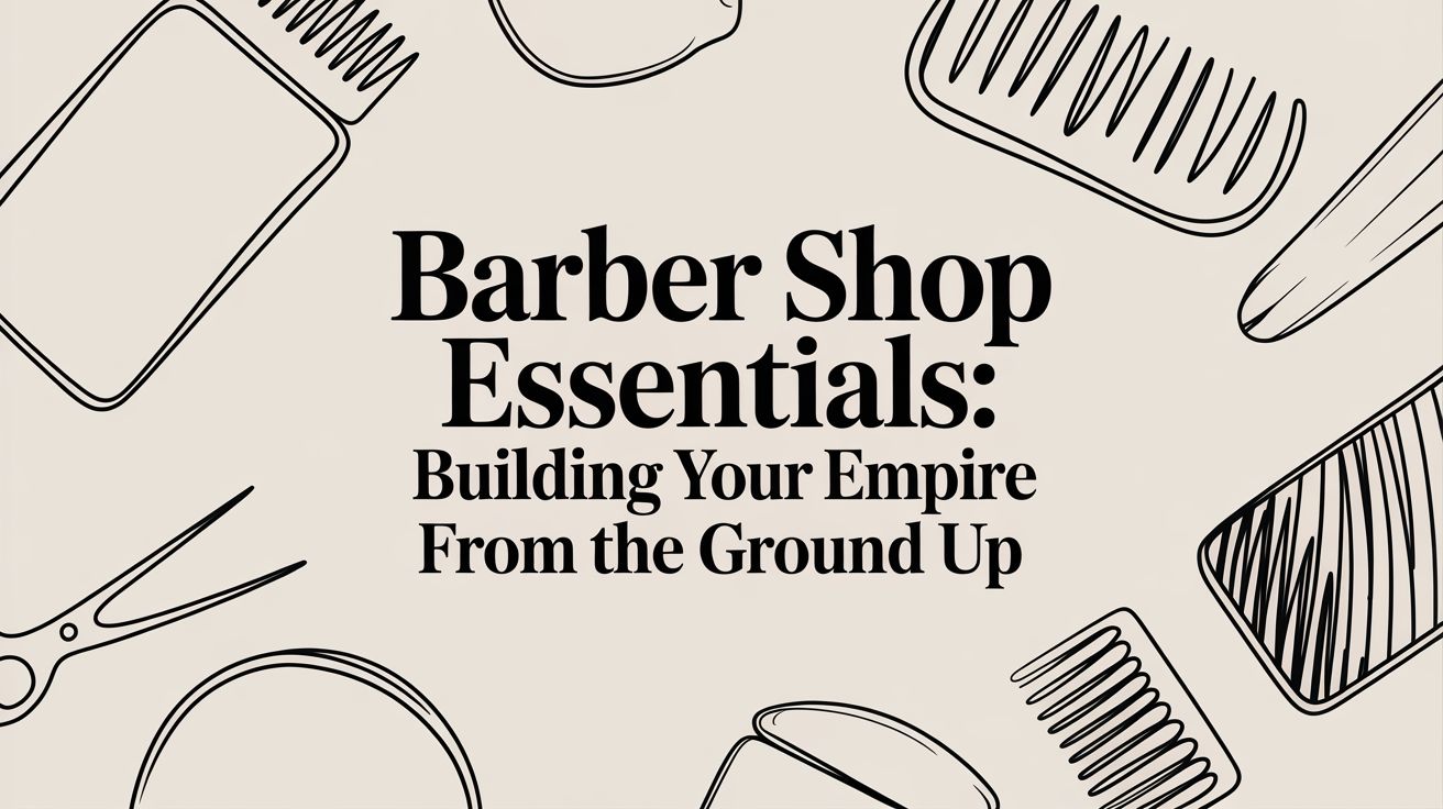 Barber Shop Essentials: Building Your Empire from the Ground Up