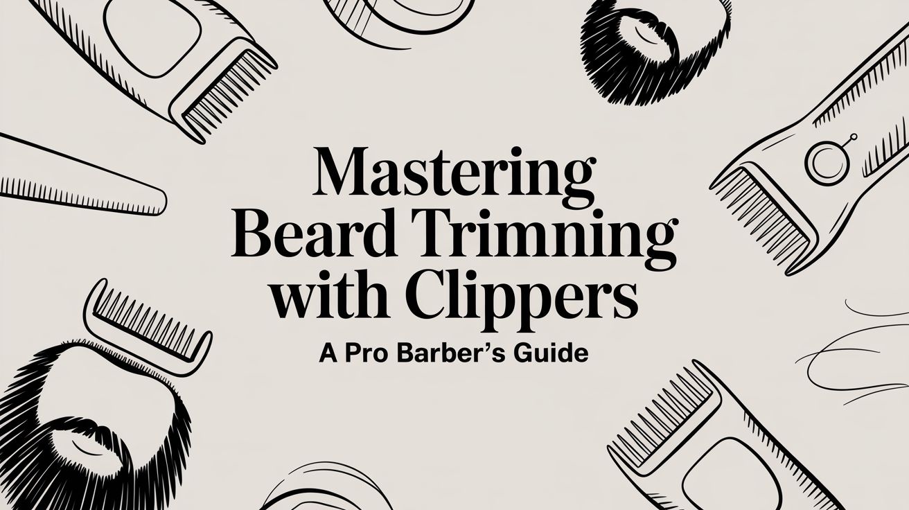 Master Your Craft: The Pro Barber's Guide to Beard Trimming With Clippers