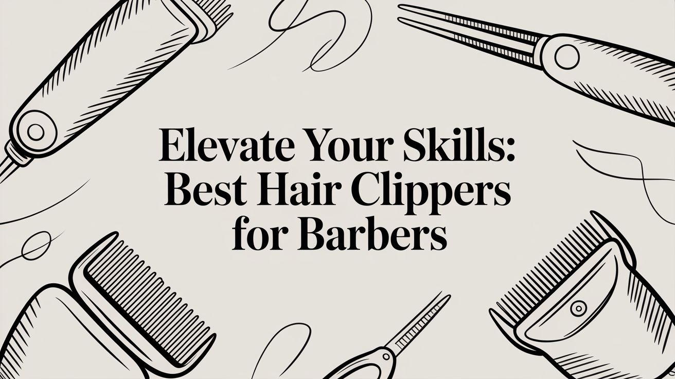 Elevate Your Craft: The Best Hair Clippers for Barbers Are a Business Decision