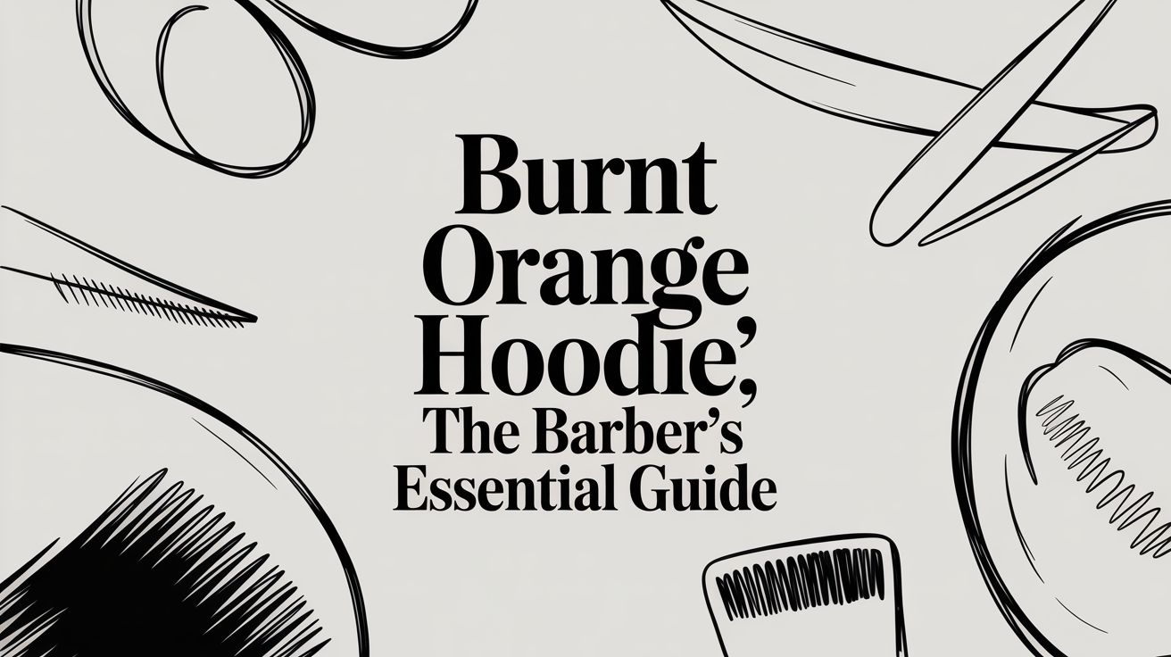 Burnt Orange Hoodie: The Barber's Essential Guide
