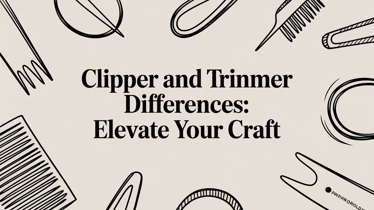 Clipper and Trimmer Differences: Elevate Your Craft