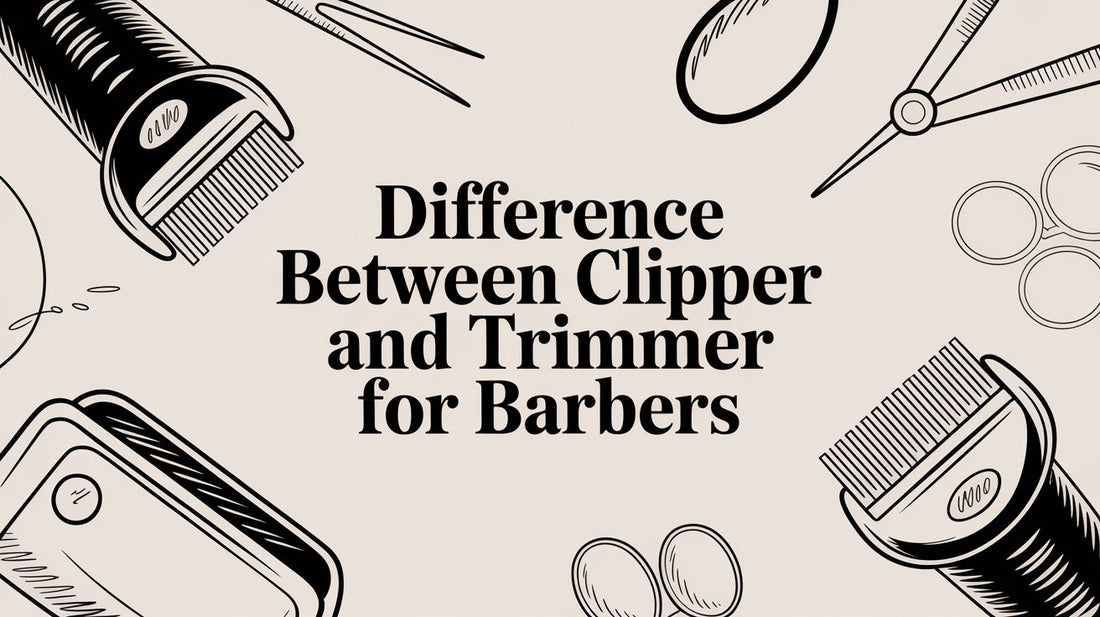 Difference between Clipper and Trimmer for Barbers