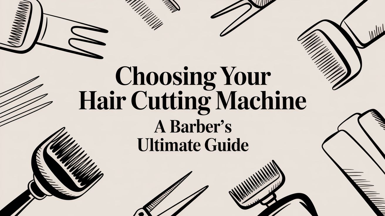 The Barber's Edge: Why Your Hair Cutting Machine is Your Ultimate Weapon