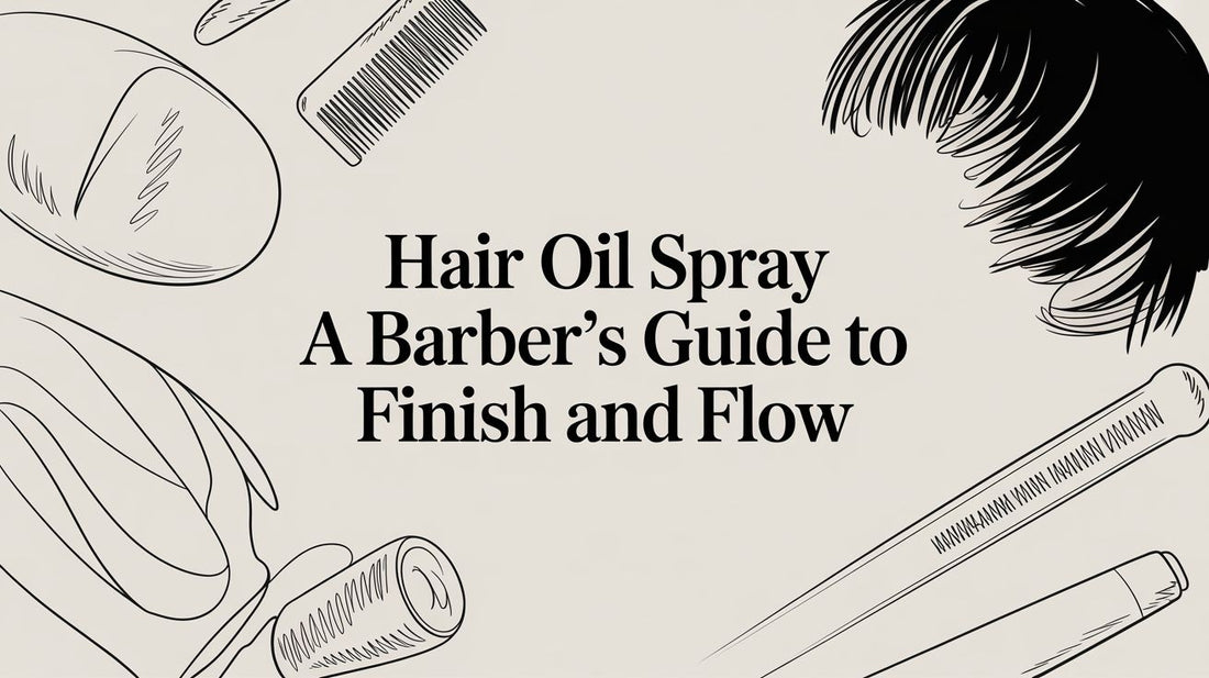 Hair Oil Spray: A Barber's Guide to the Ultimate Finish and Flow