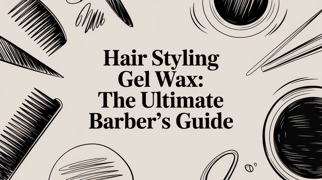 Hair Styling Gel Wax: The Ultimate Barber's Guide