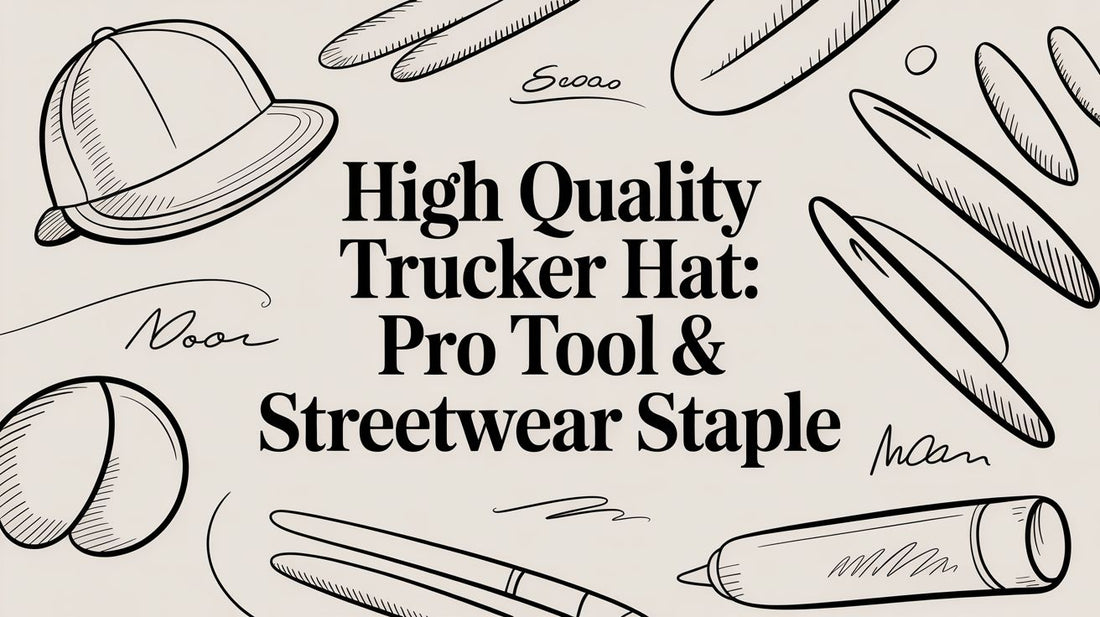 High Quality Trucker Hat: Pro Tool & Streetwear Staple