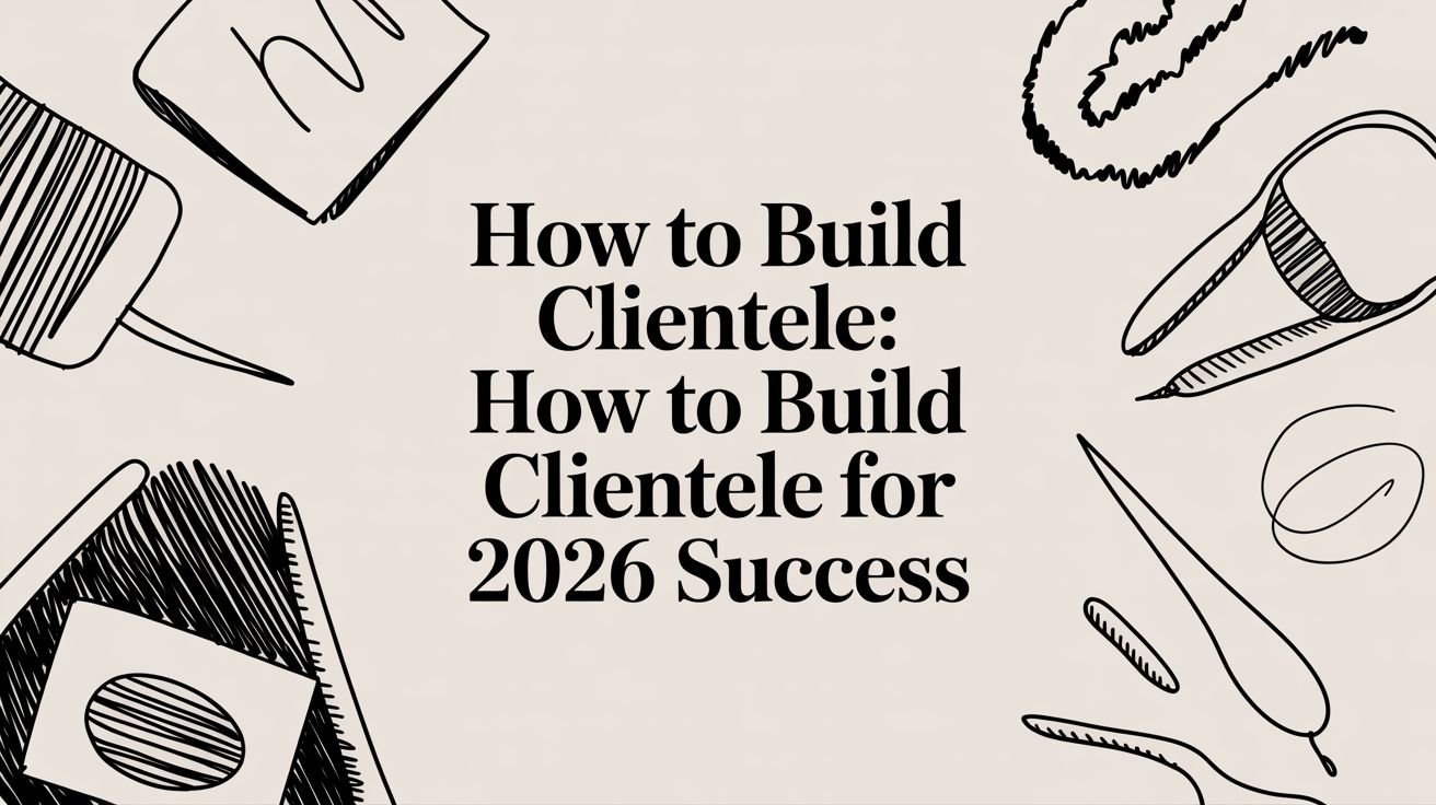 How to Build Clientele: The Barber's Playbook for 2026