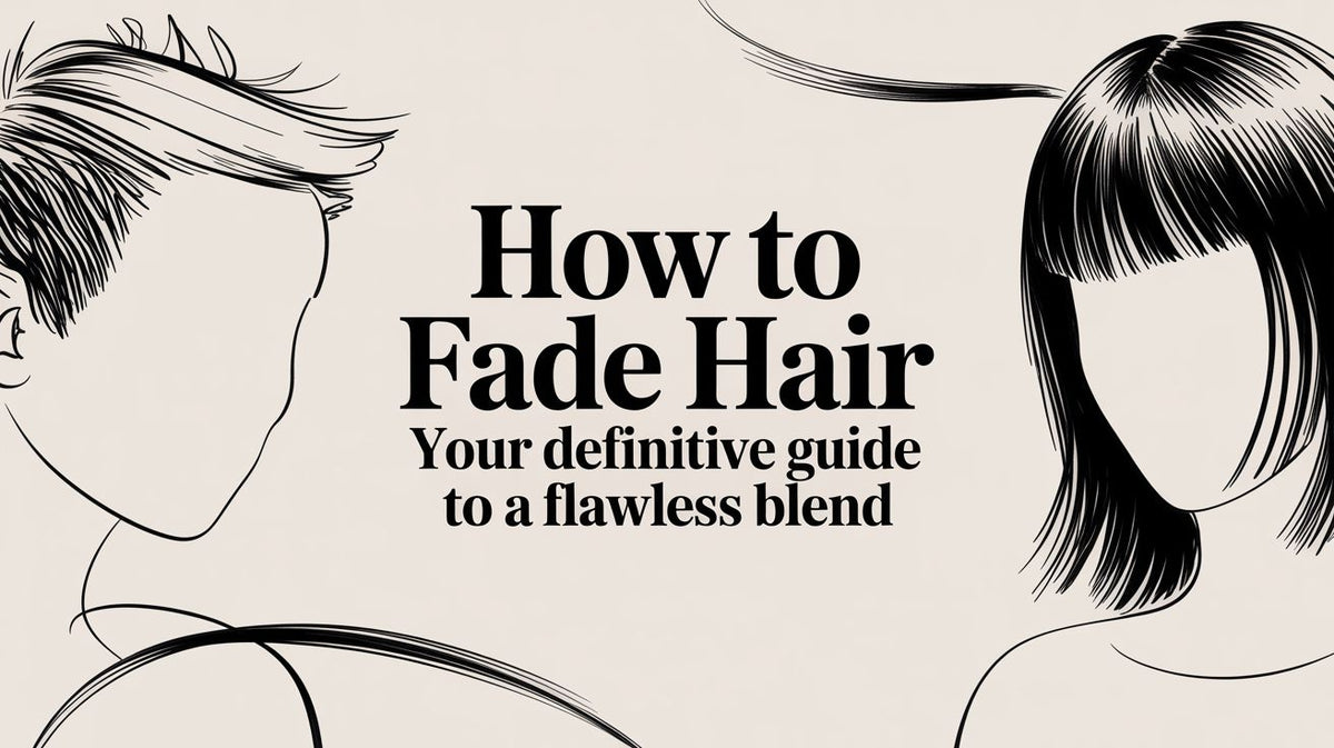 Fading Hair Tutorial How to Fade Hair: Your Definitive Guide to a Flawless Blend โ SALUTE ...
