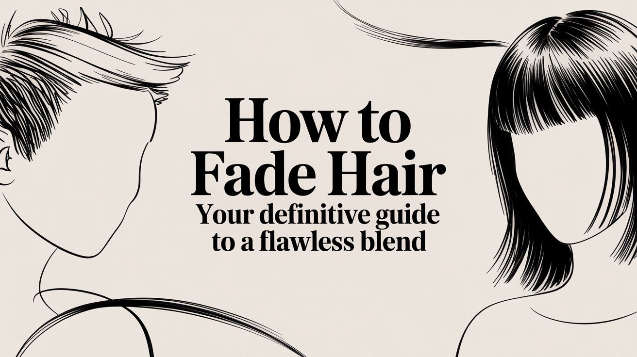 How to Fade Hair: Your Definitive Guide to a Flawless Blend
