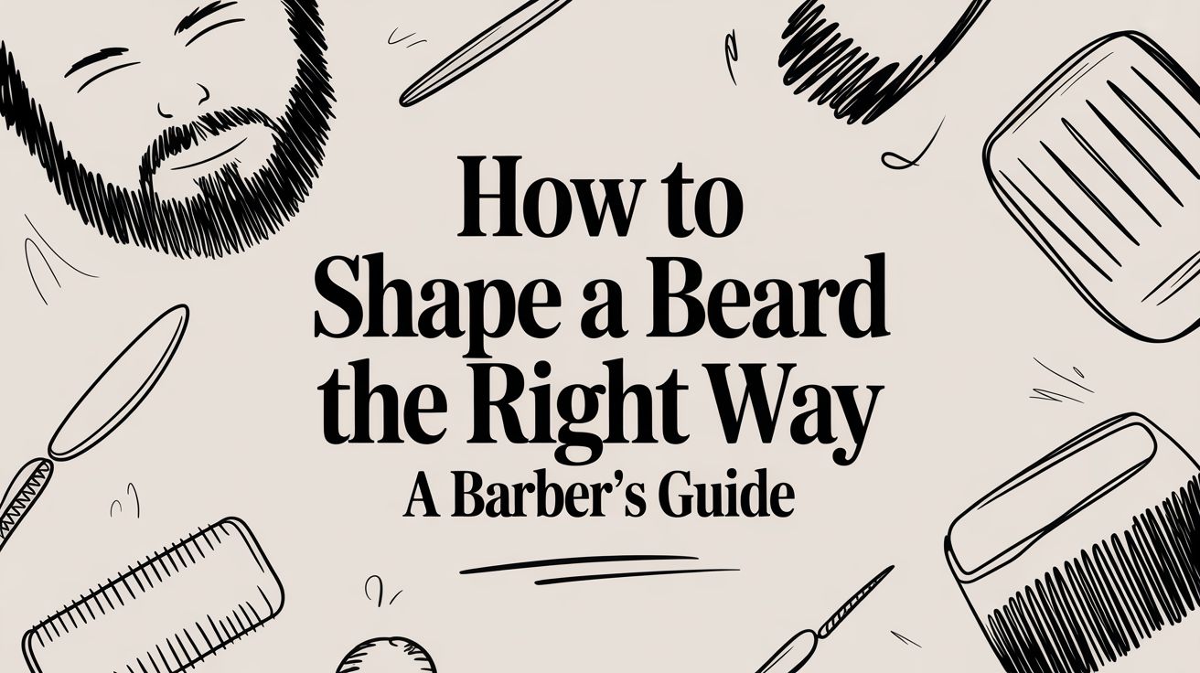 How to Shape a Beard Like a Boss: A Barber's No-BS Guide