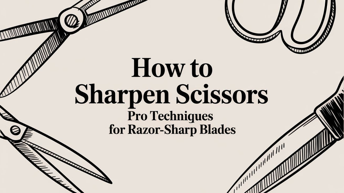 How to Sharpen Scissors: Your Guide to a Killer Edge