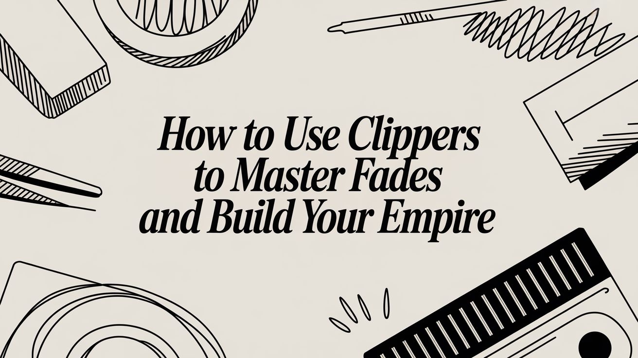 How To Use Clippers To Master Fades and Build Your Empire
