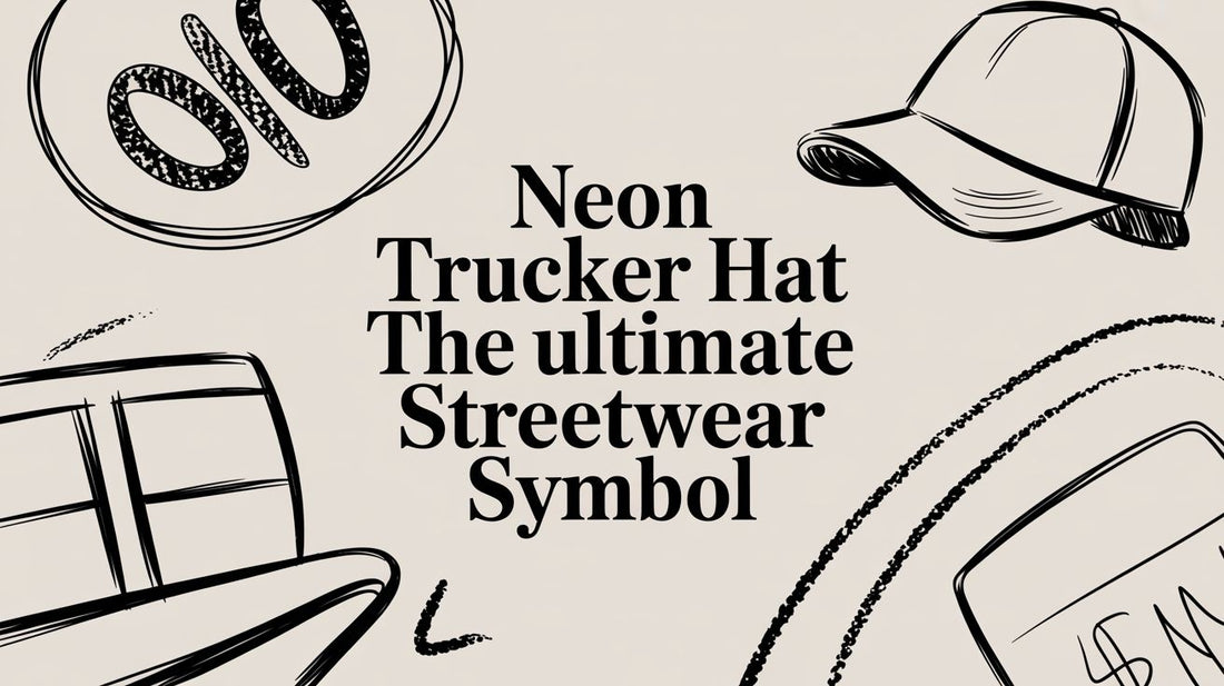 Neon Trucker Hat: The Ultimate Streetwear Symbol For The Barber Hustle