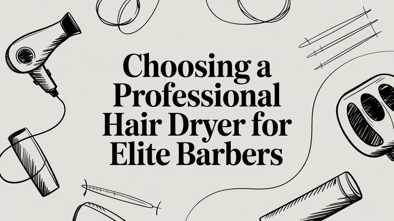 Choosing a Professional Hair Dryer for Elite Barbers