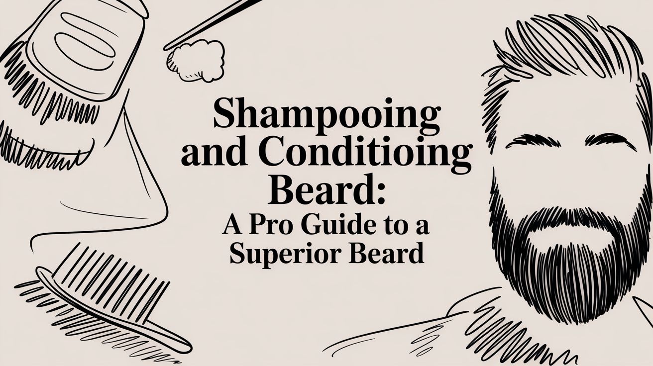 Shampooing and Conditioning Your Beard: Stop Playing Games. Start Dominating.