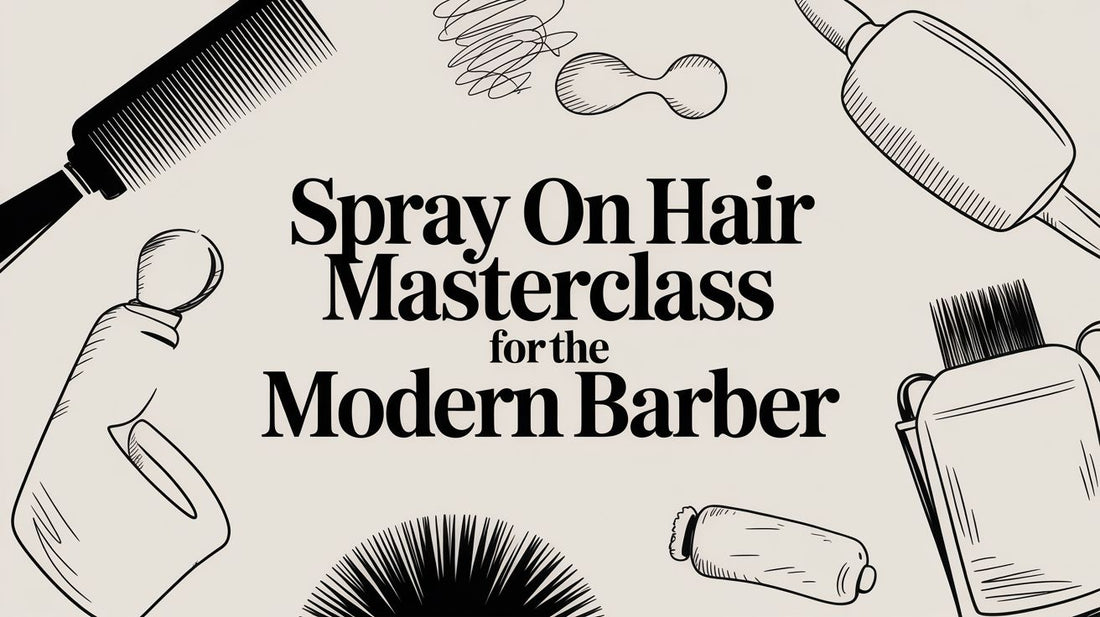 Spray On Hair Masterclass: The Street-Smart Barber's Guide