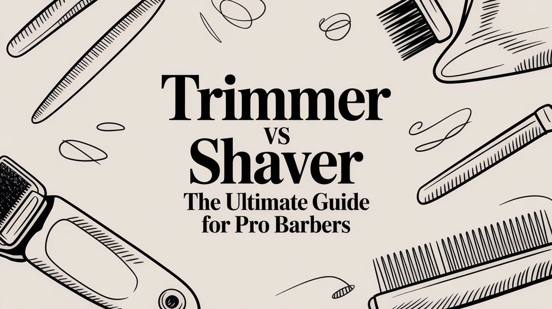 Trimmer vs Shaver: The Bottom Line for Barbers on the Grind