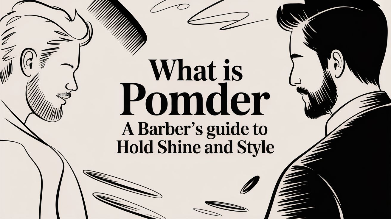 What Is Pomade? A Barber's Guide to Hold, Shine, and Hustle