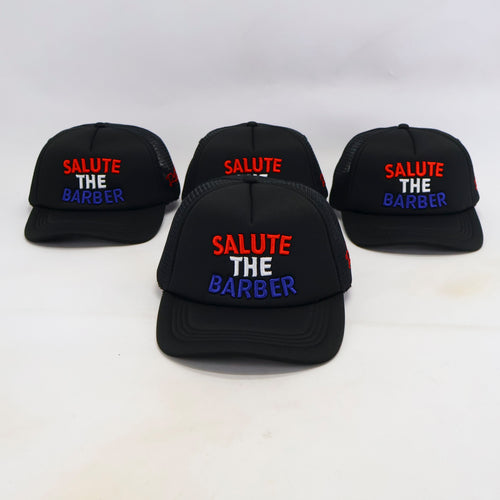 Salute The Barber Kids Trucker Hat – Respect The Craft