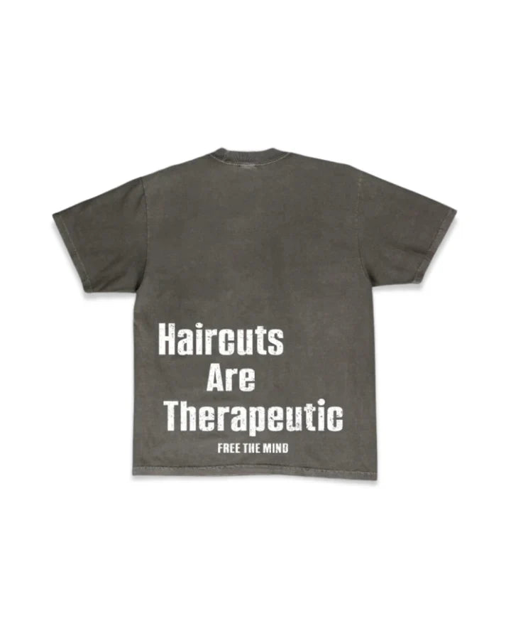 Barber T Shirt – Haircuts Are Therapeutic | Salute The Barber Streetwear