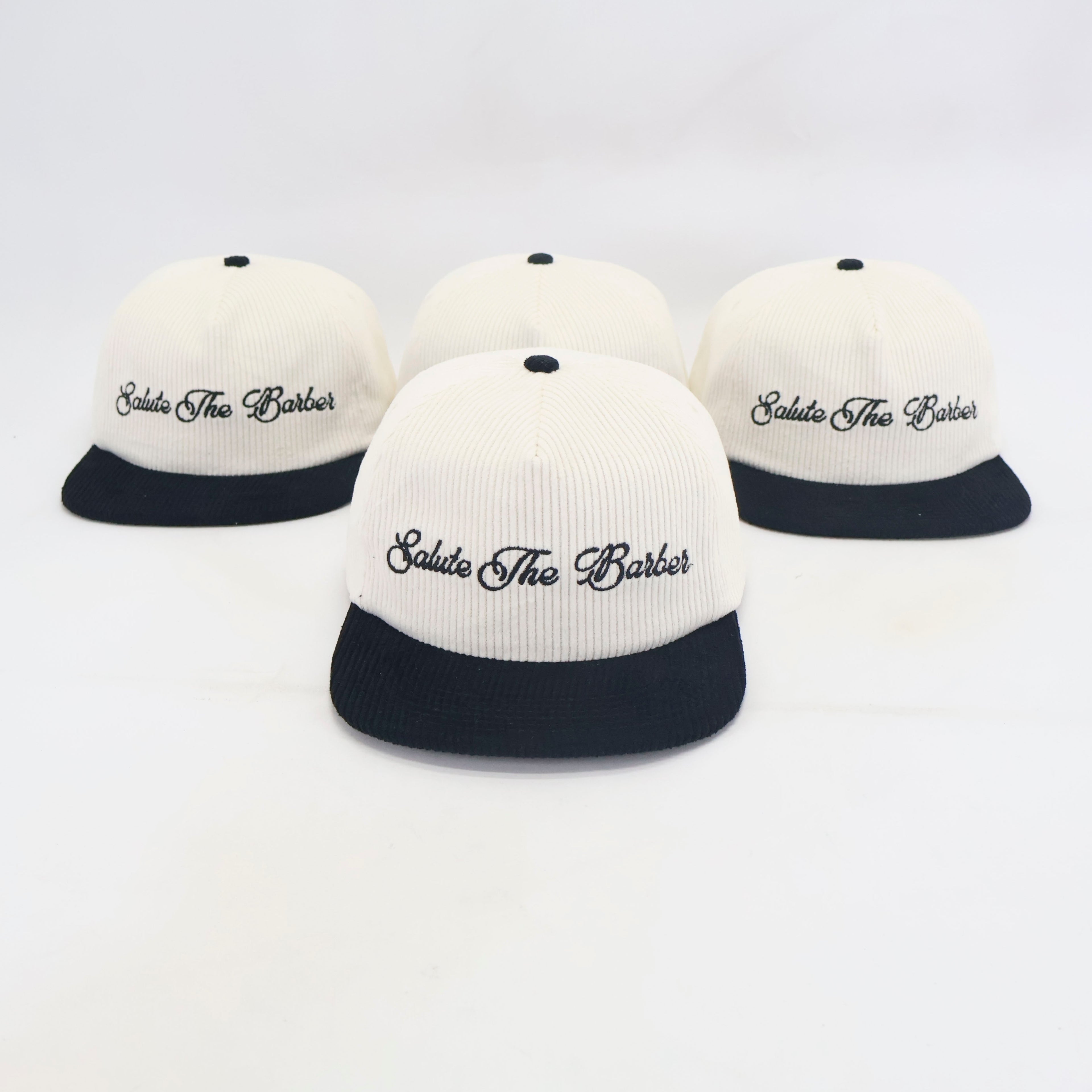 SALUTE THE BARBER™ Premium Corduroy Snapback                 Respect The Craft. Wear The Culture.