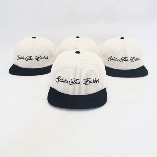 SALUTE THE BARBER™ Premium Corduroy Snapback                 Respect The Craft. Wear The Culture.