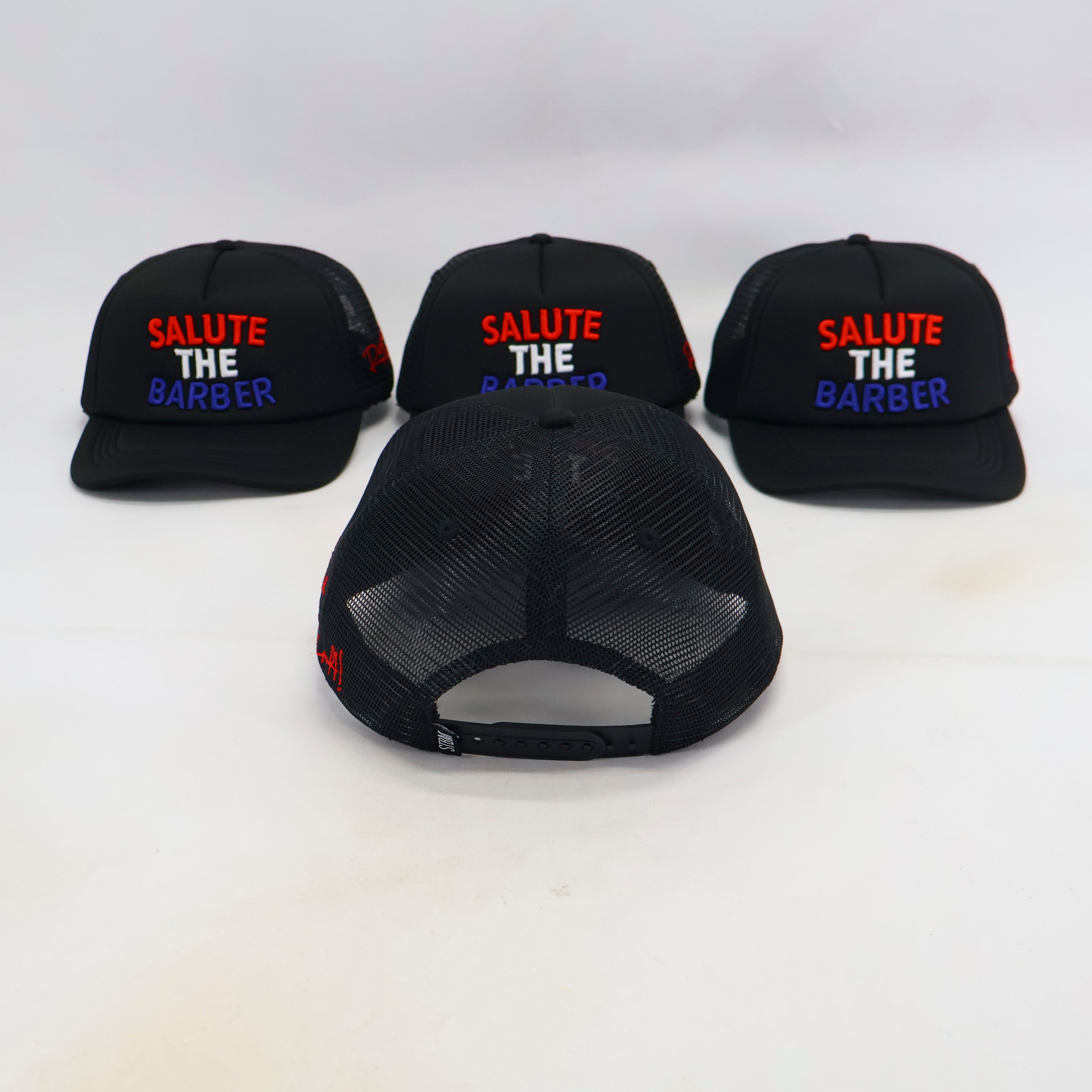 Salute The Barber Kids Trucker Hat – Respect The Craft