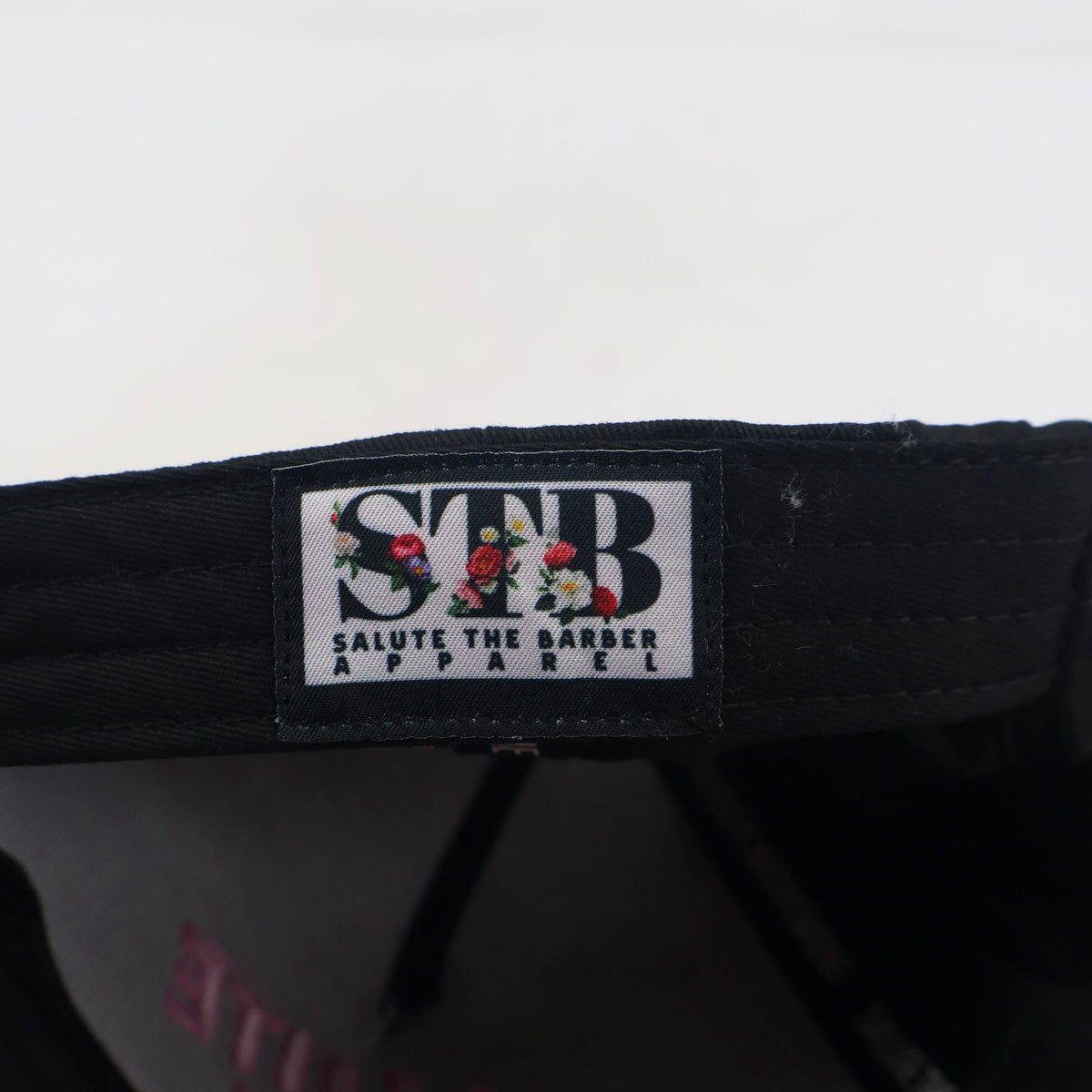 SALUTE THE BARBER™ Pink Edition Snapback – Black & Pink