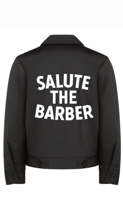 Barber Jacket – Salute The Barber x BarberMania Limited Edition Work Jacket