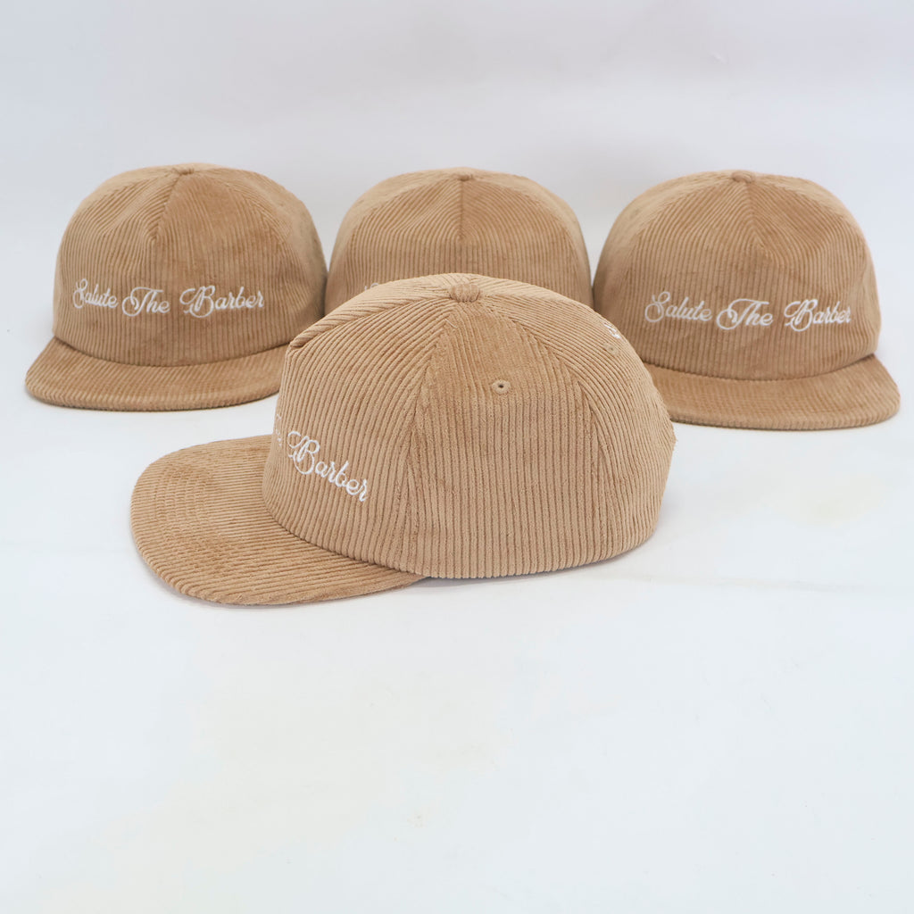 SALUTE THE BARBER™ Premium Tan Corduroy Snapback

Classic Style. Modern Culture. Respect The Craft.
