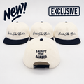SALUTE THE BARBER™ Premium Corduroy Snapback                 Respect The Craft. Wear The Culture.