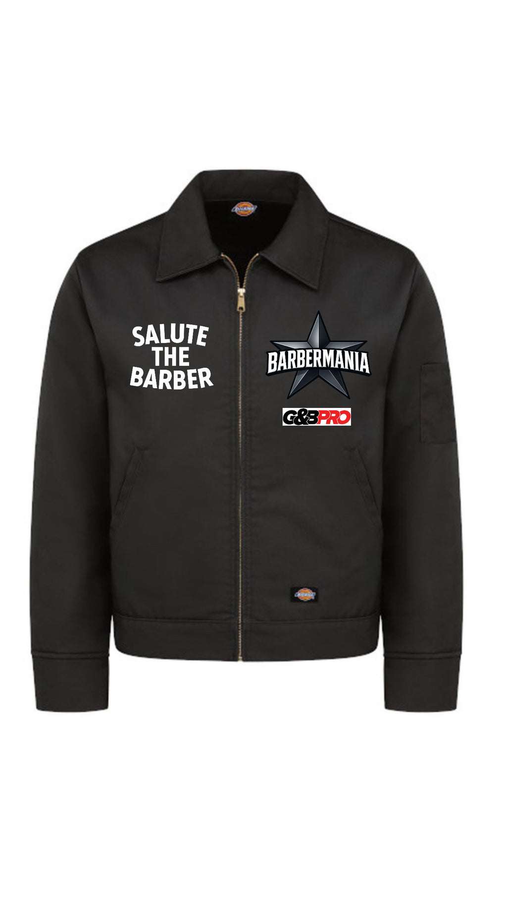 SALUTE THE BARBER™ x BARBERMANIA™ | Work Jacket — Limited Collaboration Edition