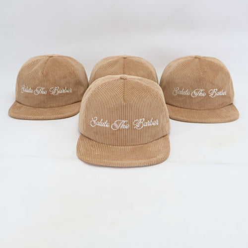 SALUTE THE BARBER™ Premium Tan Corduroy Snapback

Classic Style. Modern Culture. Respect The Craft.