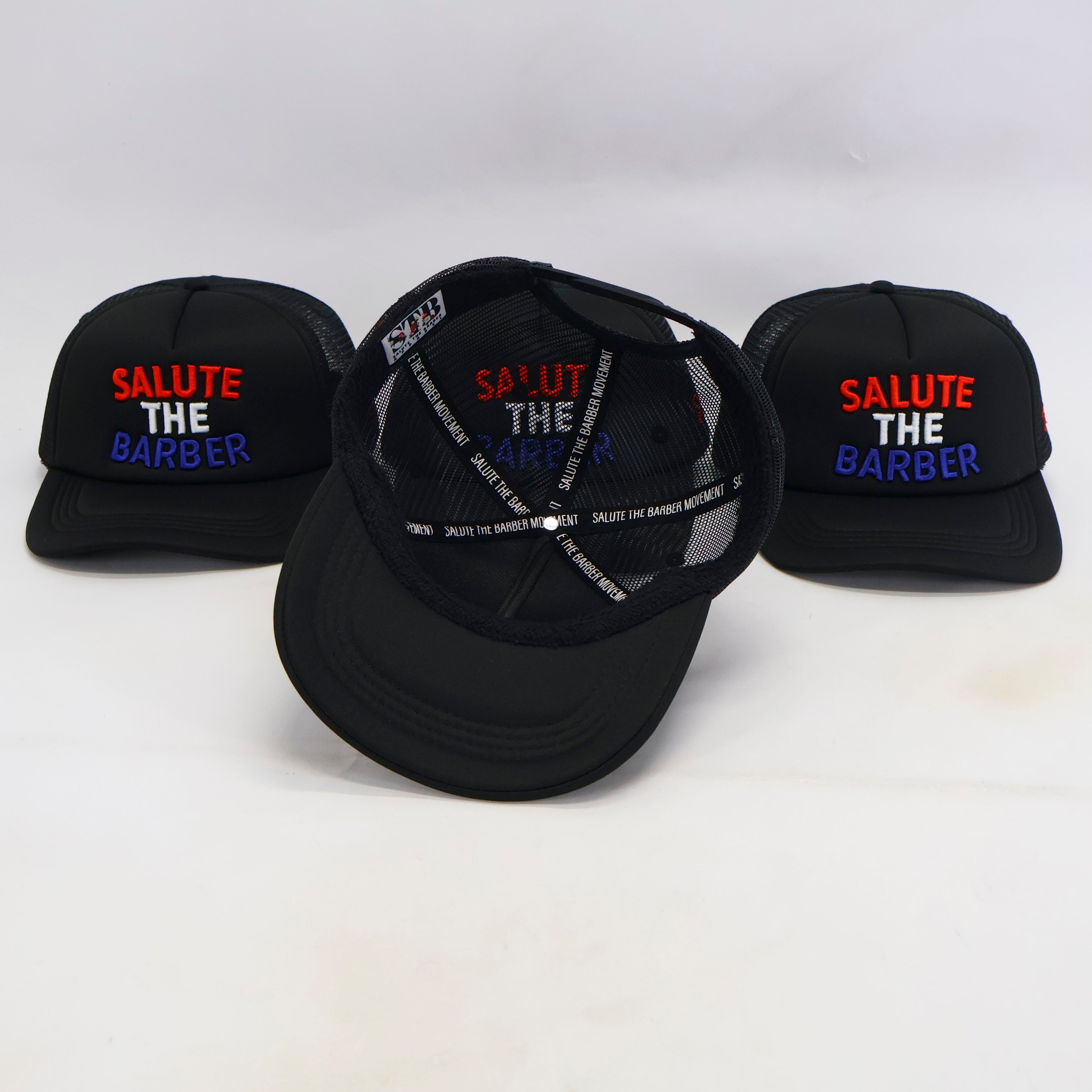 Salute The Barber Kids Trucker Hat – Respect The Craft