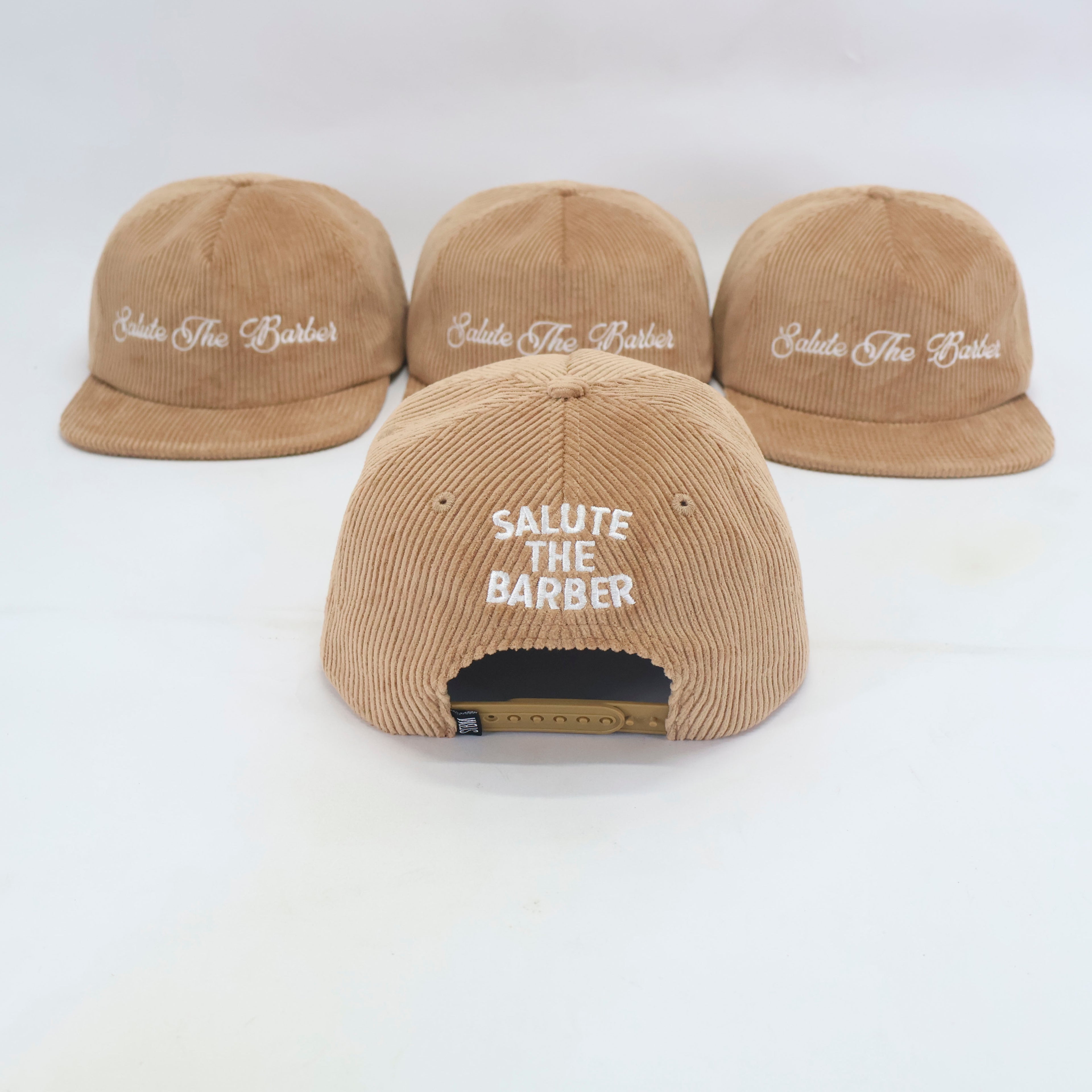 SALUTE THE BARBER™ Premium Tan Corduroy Snapback

Classic Style. Modern Culture. Respect The Craft.