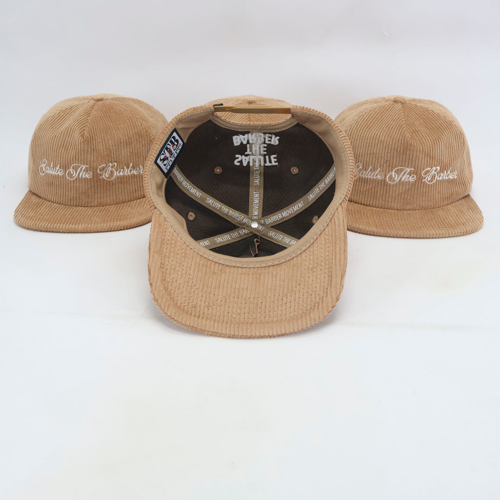 SALUTE THE BARBER™ Premium Tan Corduroy Snapback

Classic Style. Modern Culture. Respect The Craft.