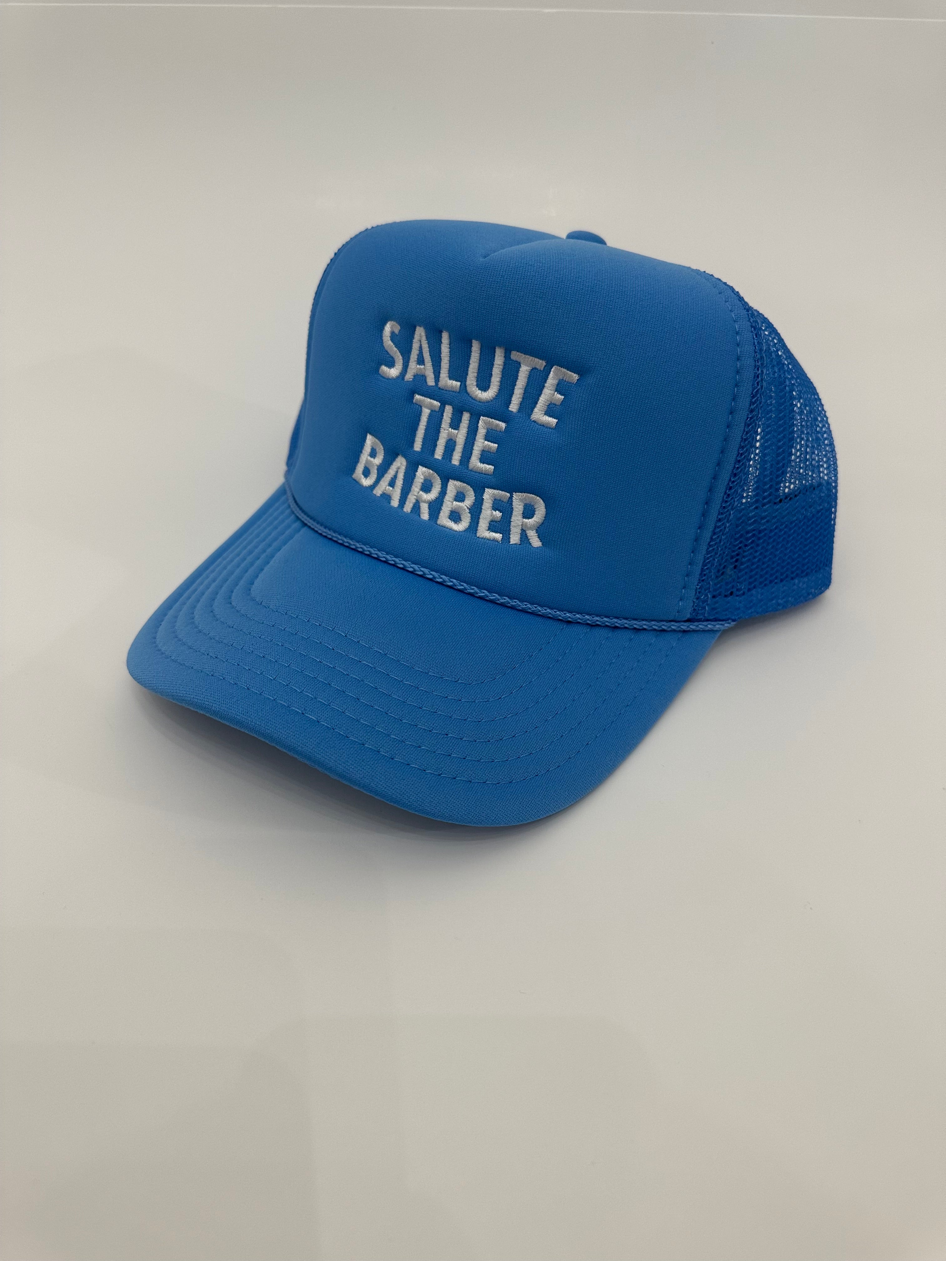 Salute The Barber Trucker Hat (Limited Drop