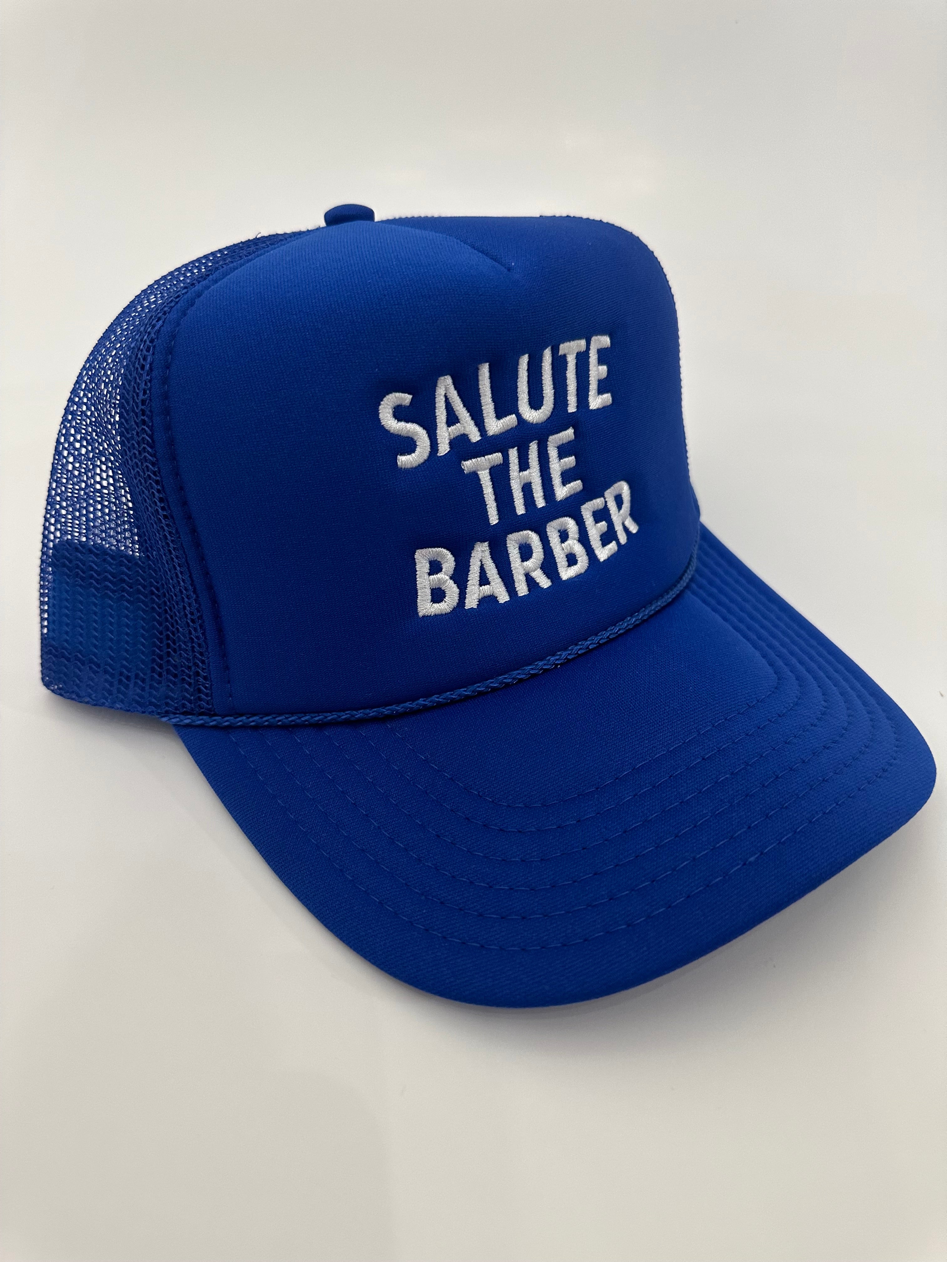 Salute The Barber Trucker Hat (Limited Drop