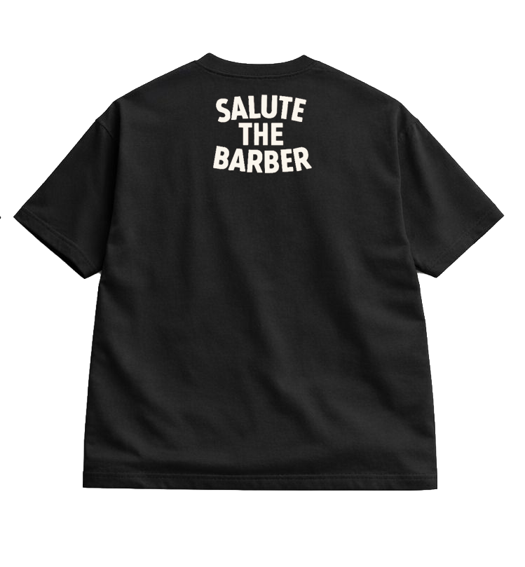 Salute the barber - THE BREAD WINNERS t-shirt